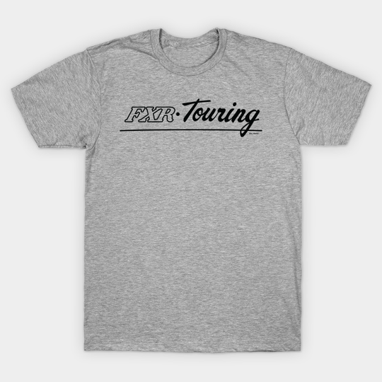 Discover F X R - Touring Black and White 1 - Fxr - T-Shirt