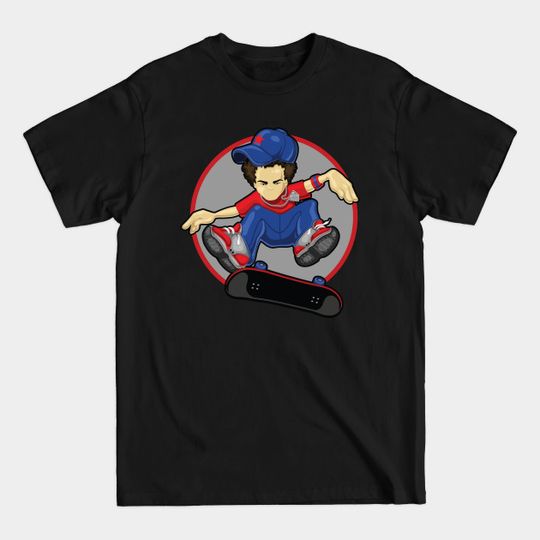 Discover Skateboarder - Gangsta - T-Shirt