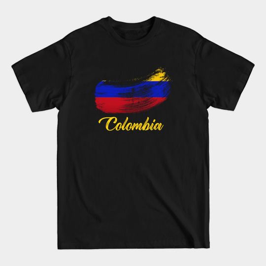 Discover Colombian Swag Bogotá Parce Flag T-Shirt