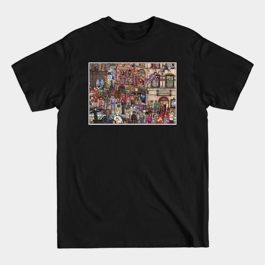 Discover movie street - Movie - T-Shirt