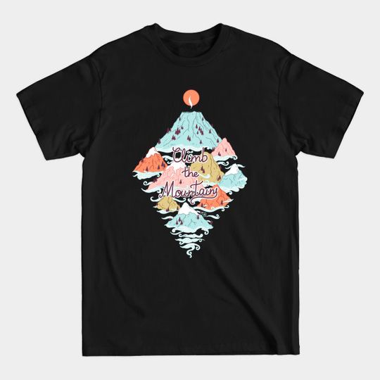 Discover Misty Mountains - Mountains - T-Shirt