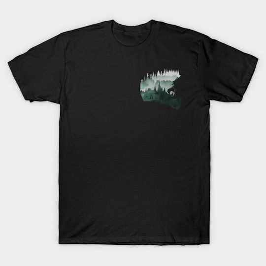 Discover MTB Landspace (small and back) - Mtb - T-Shirt