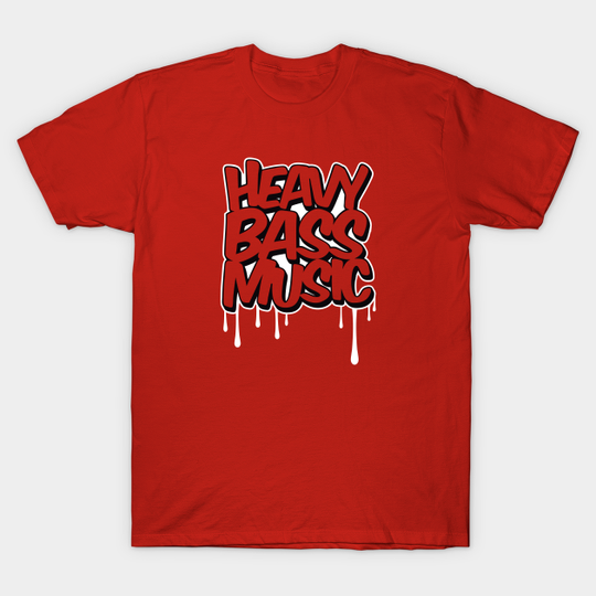 Discover HEAVY BASS MUSIC - T-SHIRT - Rave - T-Shirt