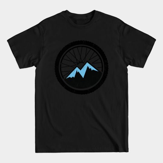 Discover Mountain Bike Wheel - Mountain Bike - T-Shirt