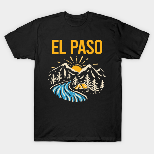 Discover Nature Landscape El Paso - El Paso - T-Shirt