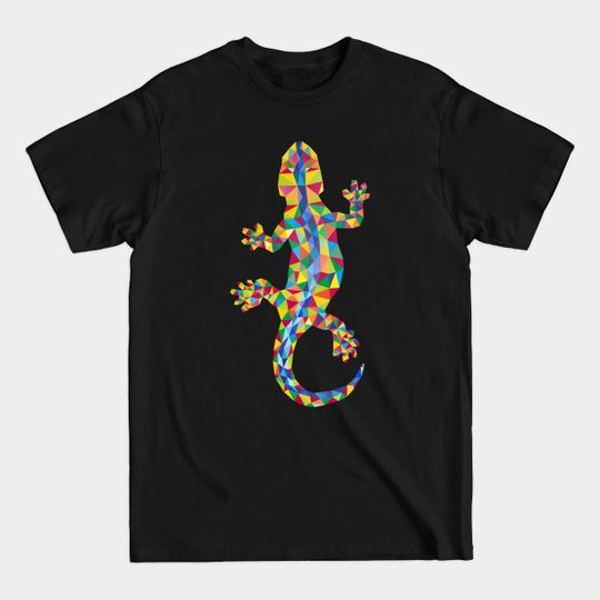 Discover Vivid Barcelona City Lizard - Animal Lizard - T-Shirt