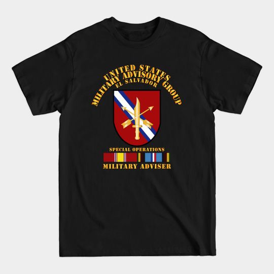 Discover US MILGRP w Svc - El Salvador - Us Milgrp W Svc El Salvador - T-Shirt