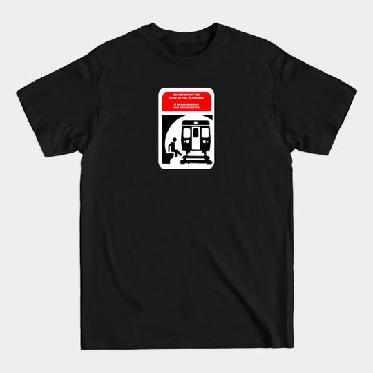 Discover Subway Warning - Philadelphia - T-Shirt