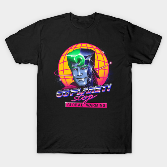 Discover Rad Planet - Captain Planet - T-Shirt