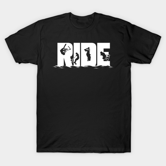 Discover Scooter Rider Stunt Design T-Shirt