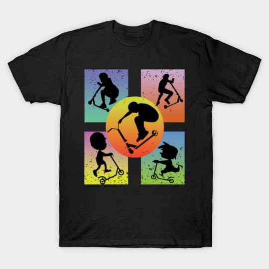 Discover Scooterist Flips Tricks Kick Scooter Stunt Scooter - Scoot - T-Shirt
