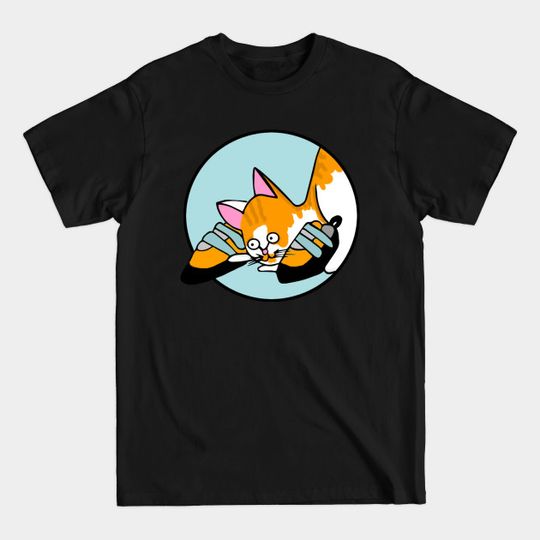 Discover Cat and Climbing Shoes - Climbing - T-Shirt