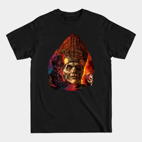 Discover Ghost Collage - Ghost - T-Shirt