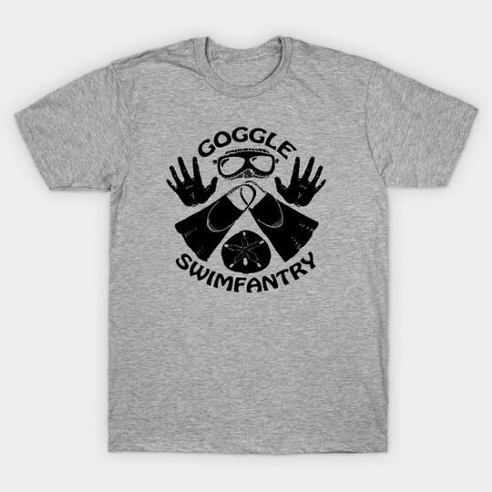 Discover Goggle swimfantry - Bodysurfing - T-Shirt