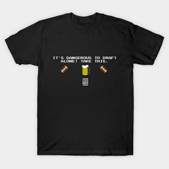 Discover Beersheets - Fantasy Football Draft - T-Shirt