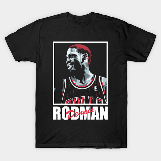 Discover Dennis Rodman The Worm - Dennis Rodman - T-Shirt