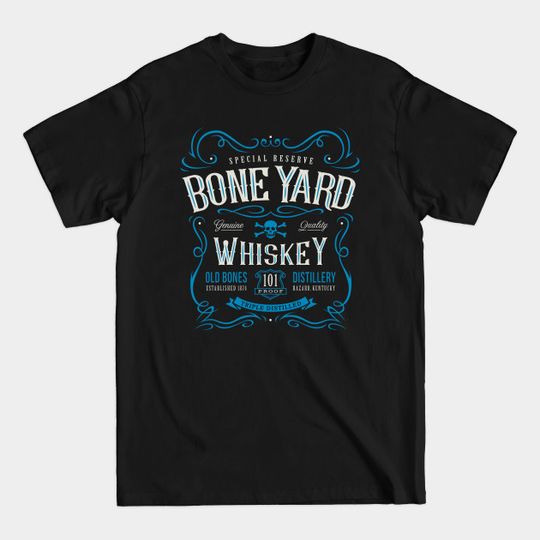 Discover Boneyard Whiskey Label - Whiskey - T-Shirt