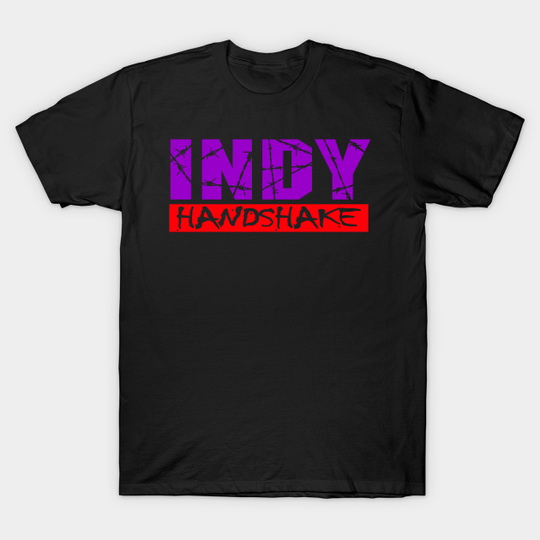 Discover Extreme Indy Handshake logo - Ecw - T-Shirt