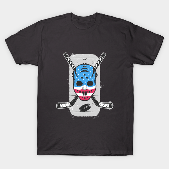 Discover Usa Ice Hockey - Ice Hockey - T-Shirt