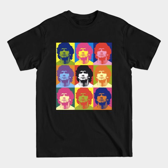 Discover Warhol Maradona - Maradona - T-Shirt
