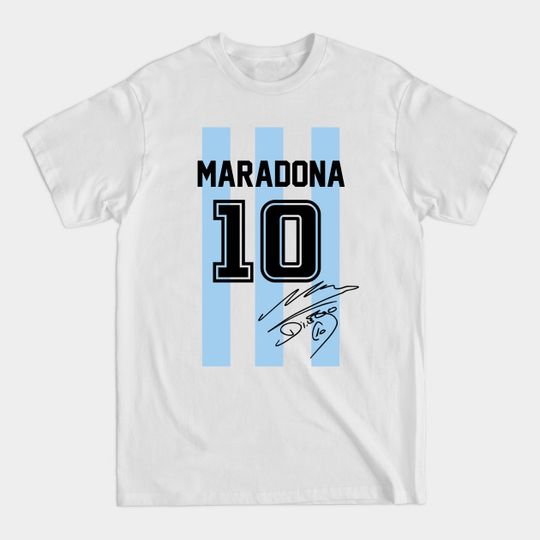 Discover Maradona Jersey - Maradona - T-Shirt
