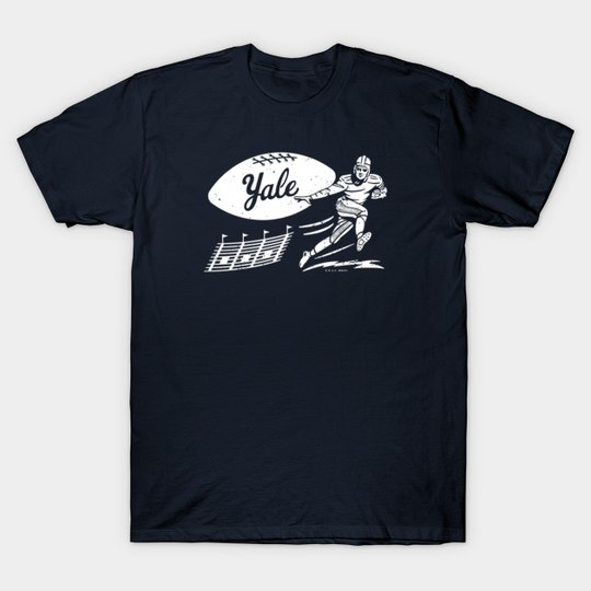 Discover Yale Bulldogs Vintage College Football T-Shirt