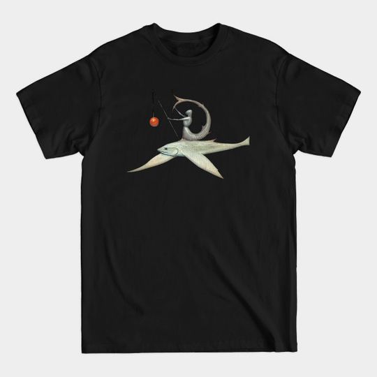 Discover Hieronymus Bosch: Flying Fish Knight - Bosch - T-Shirt