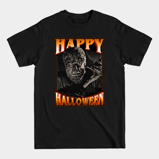 Discover Happy Halloween Wolf Man - Happy Halloween Wolf Man - T-Shirt