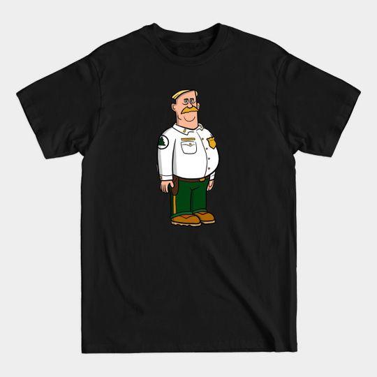 Discover Brickleberry - Woodrow Johnson - National Park Ranger - Brickleberry - T-Shirt