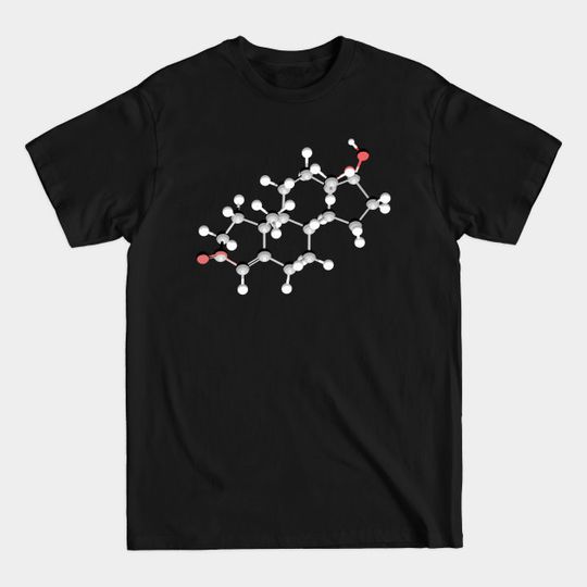 Discover Testosterone Molecule - Testosterone - T-Shirt