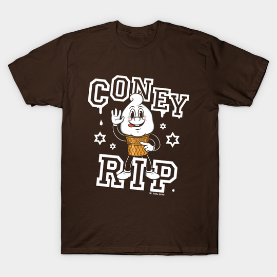 Discover Coney - Ice Cream Cone - T-Shirt