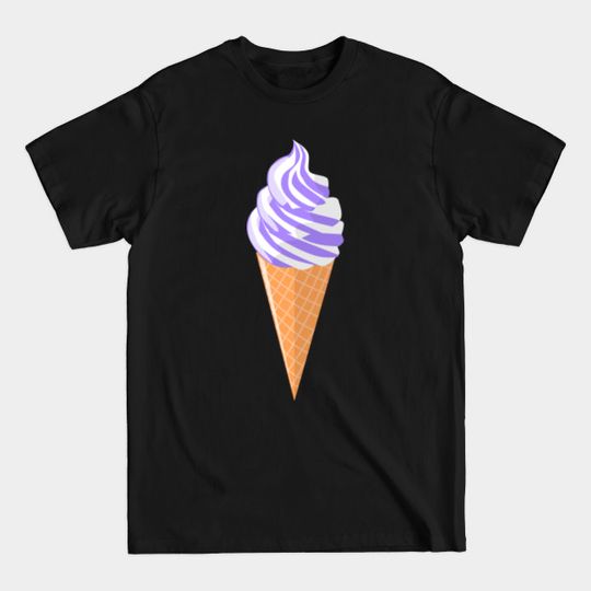 Discover Ice Cream Cone Cute Summer Food Design Purple - Icecream - T-Shirt