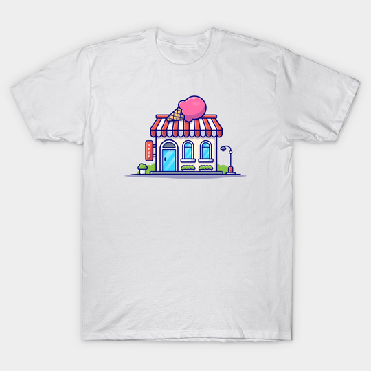 Discover Ice Cream Shop - Ice Cream - T-Shirt