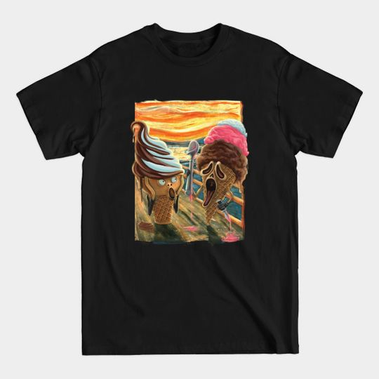 Discover Screaming Hot summer ICE SCREAM Confrontation - Ice Cream - T-Shirt