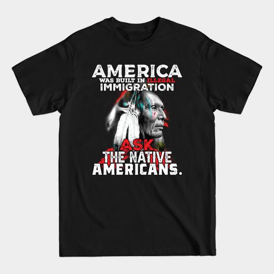 Discover native american - Native American - T-Shirt