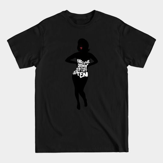 Discover Kock Me Down Nine Times But I Get up Ten - Cardi B - T-Shirt