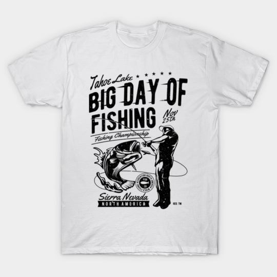 Discover Vintage Fishing Shirt Fisherman Gift - Fishing - T-Shirt