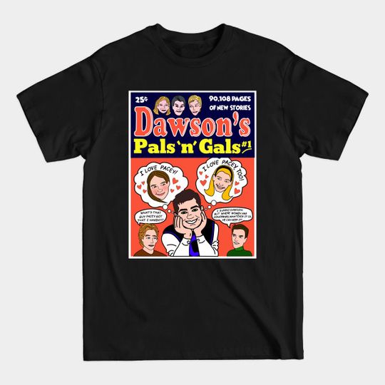 Discover Dawson's Creek Pals n Gals, Archie-inspired - Dawsons Creek - T-Shirt