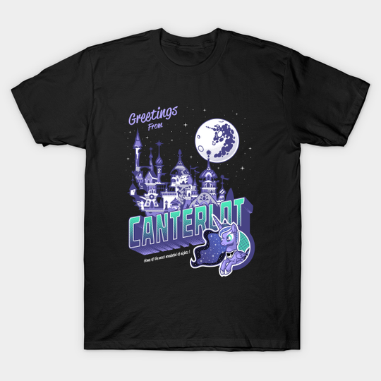 Discover Greetings from Canterlot - Brony - T-Shirt