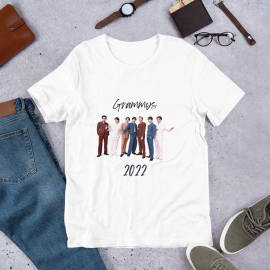 Discover BTS Grammys 2022 Bomber Jacket t-shirt