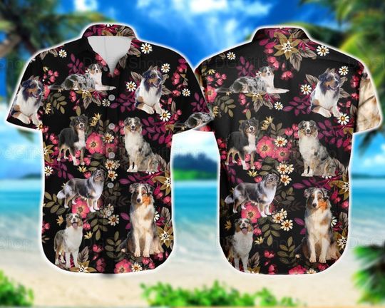 Discover Border Collie Hawaiian Shirt