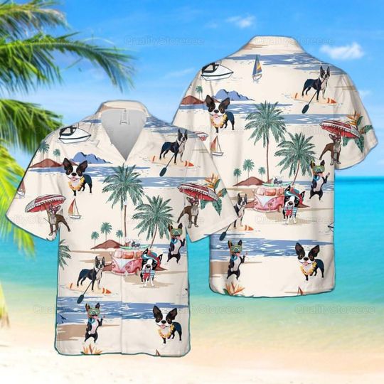 Discover Boston Hawaiian Shirt