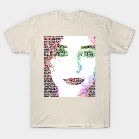 Discover Tori Amos Word Portrait T-Shirt