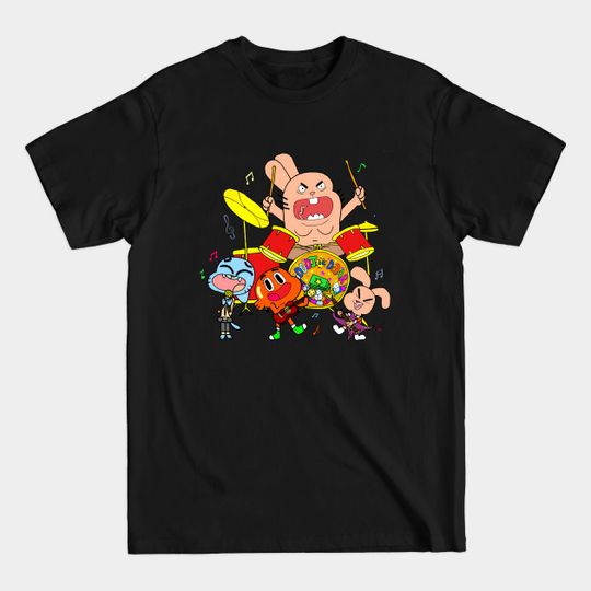 Discover The Band - The Amazing World Of Gumball - T-Shirt
