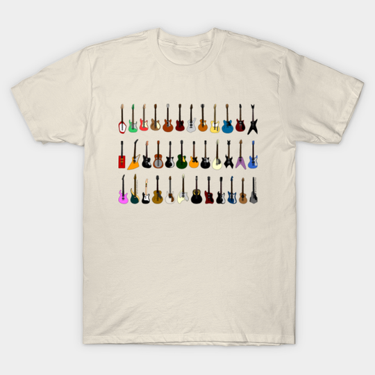 Discover Possibly Famous Guitars - Famous Guitars - T-Shirt