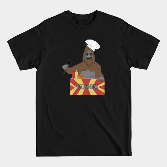 Discover Big Lez Show Funny Hot Dog Foods Artwork T-Shirt