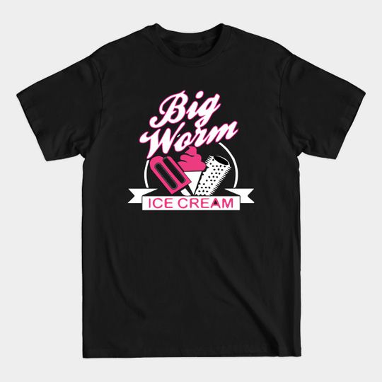 Discover BIG WORM ICE CREAM T-Shirt - Ice Cream - T-Shirt