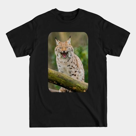 Discover Yawning Lynx - Lynx - T-Shirt