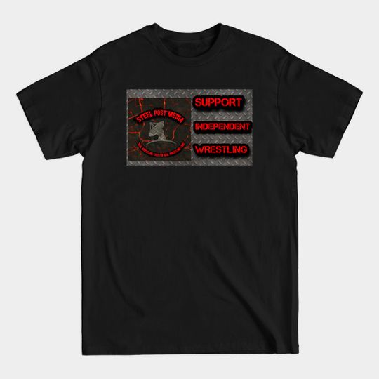 Discover Classic Logo Support Independent Wrestling - Independent Wrestling - T-Shirt