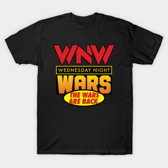 Discover Wrestling Wednesday Night Wars (Wrasslin' Design) - Pro Wrestling - T-Shirt